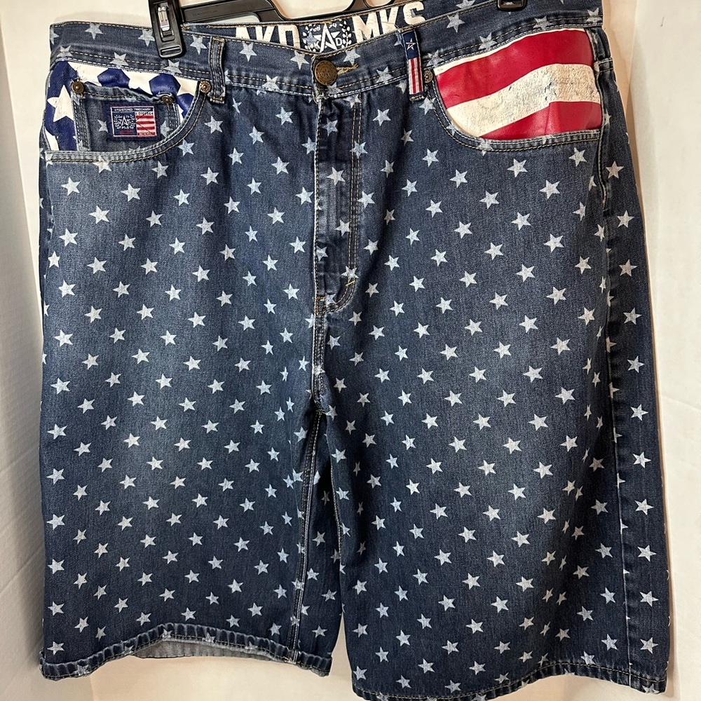 Vintage AKDMKS Men’s Denim Shorts Size 44